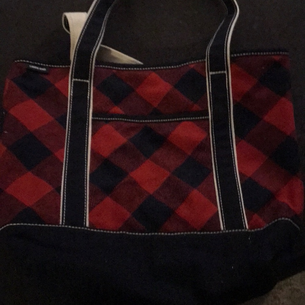 Lands end flannel winter bag